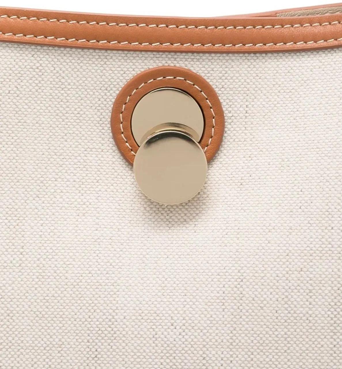Fabiana Filippi Hobo bags Structured Canvas Shoulder Bag in meerkleurig