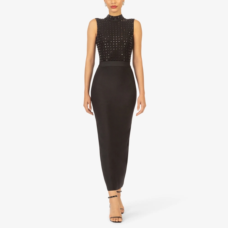 Kraimod Cocktailkleid Bandagekleid schwarz(Image 7)