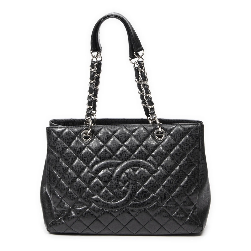 Chanel Crossbody Bag Timeless Grand Shopping Tote schwarz