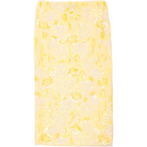 Ermanno Firenze Jupes midi Skirts Giallino gelb