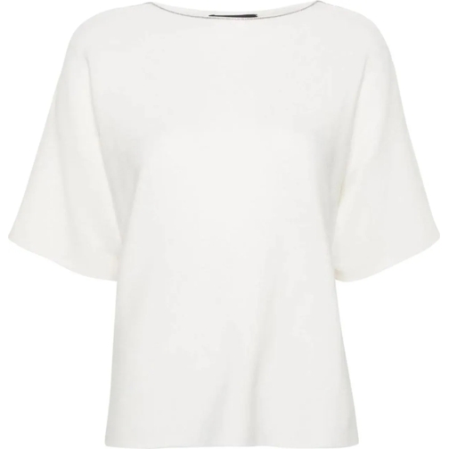 Fabiana Filippi T-shirts maglieria white weiß