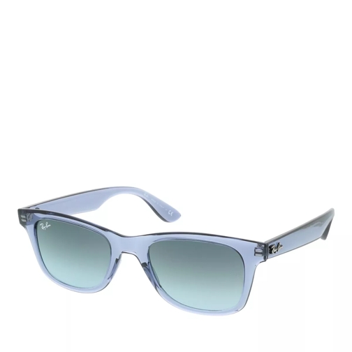 Ray-Ban 0RB4640 64963M Unisex Sunglasses Highstreet Transparent Blue Lunettes de soleil