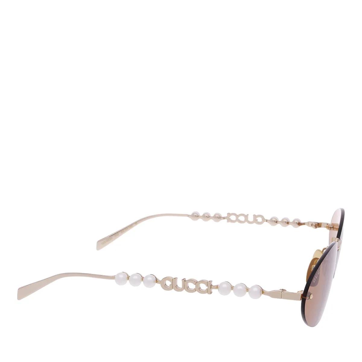 サングラス GUCCI Woman Sunglasses Gold GG1922S 003 Gucci GG1922S 003 Panthos Sunglasses Endura Gold - eye-oo.com