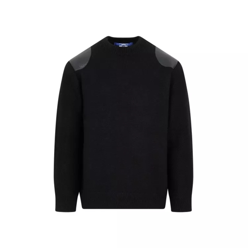 Junya Watanabe Black Wool Sweater Black 