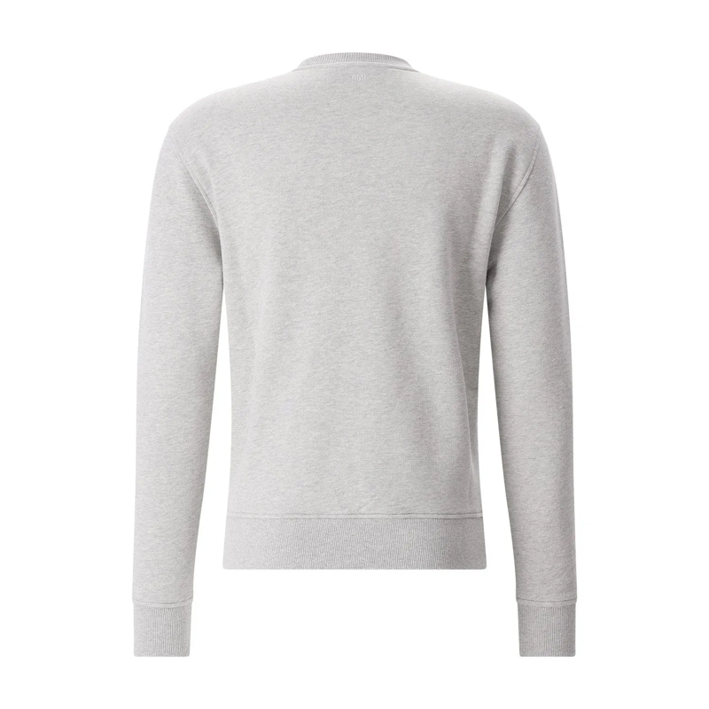 AMI Paris  Sweatshirt mit Logo grau(Image 3)