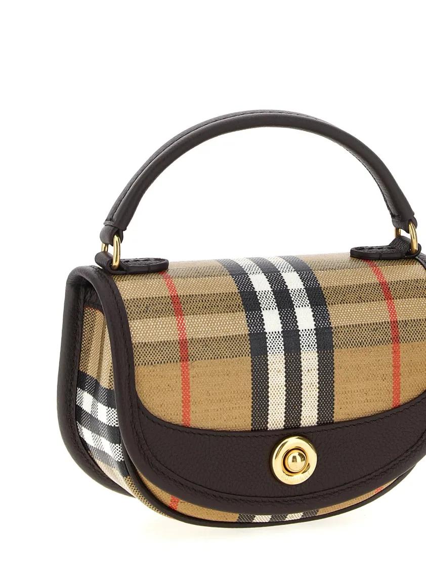 Burberry Hobo bags 'Highlands' Mini Handbag in zwart