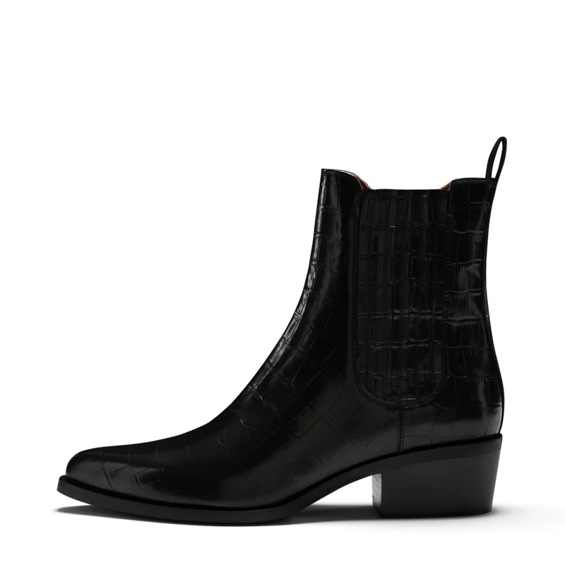 Isabel Bernard Bottines Vendôme Amandine Kurze Stiefel Schwarz