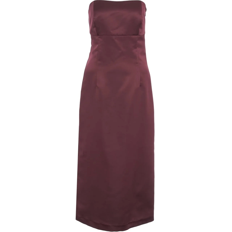 Grifoni Robe longue Satin maxi dress mehrfarbig