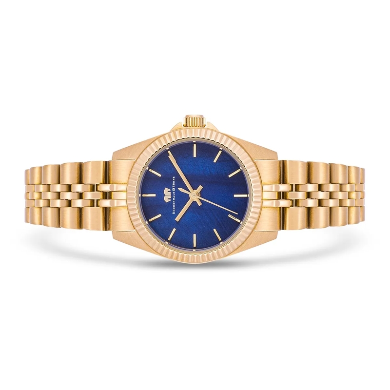 Rhodenwald & Söhne Automatikuhr Damen Armbanduhr Cassina Edelstahl gold(Image 3)