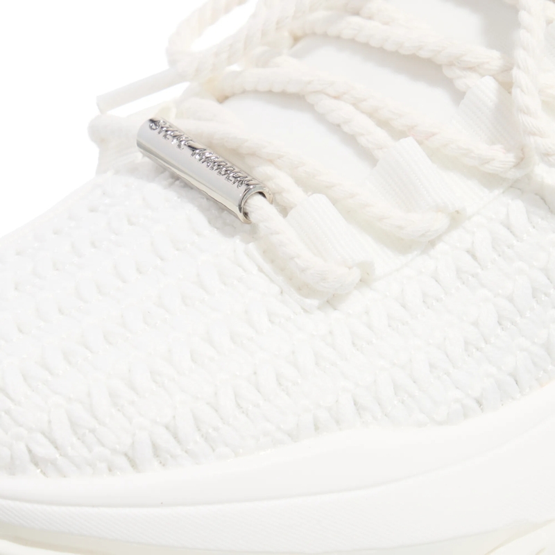 Steve Madden Low-Top-Sneaker Mileage White/White(Image 5)