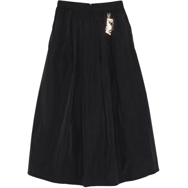 Emporio Armani Midirock Skirts Black schwarz
