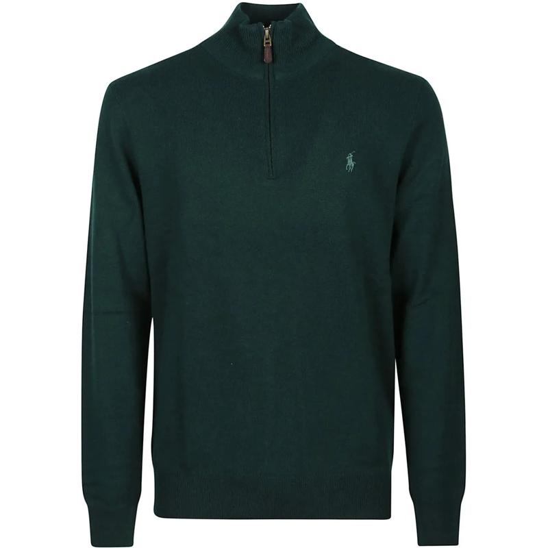 Ralph Lauren  Half Zip Sweater Grey grau