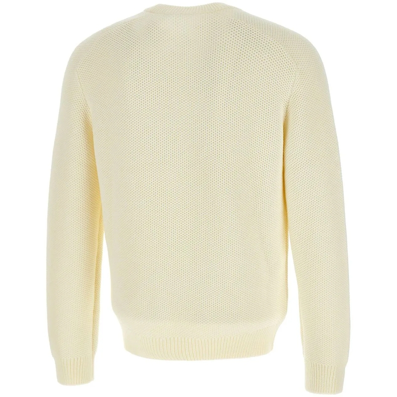 Maison Kitsune Pull 'Kitsune Varsity' Sweater Neutrals(Image 5)