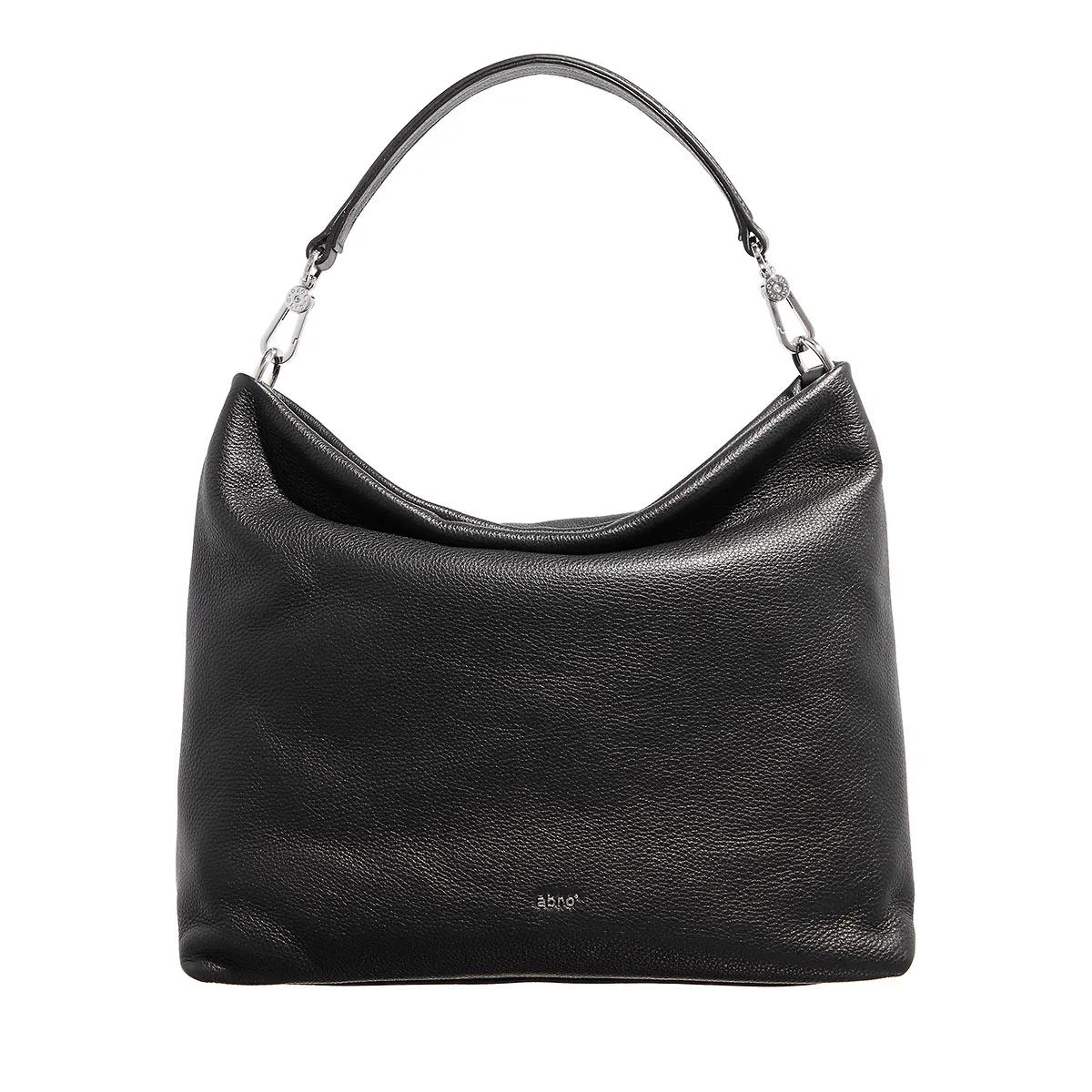 Abro Hobo Bag - Beutel Kaia/ Black/Nickel - Gr. unisize - in Schwarz - für Damen