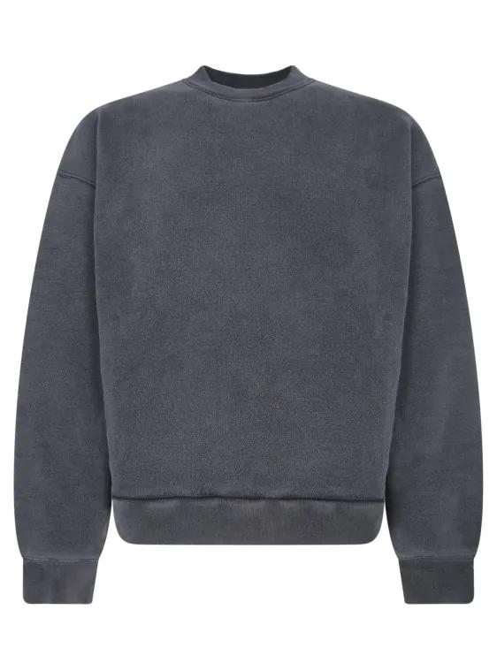 Axel Arigato - Black Fleece Fabric Crewneck Sweatshirt - Größe M - schwarz