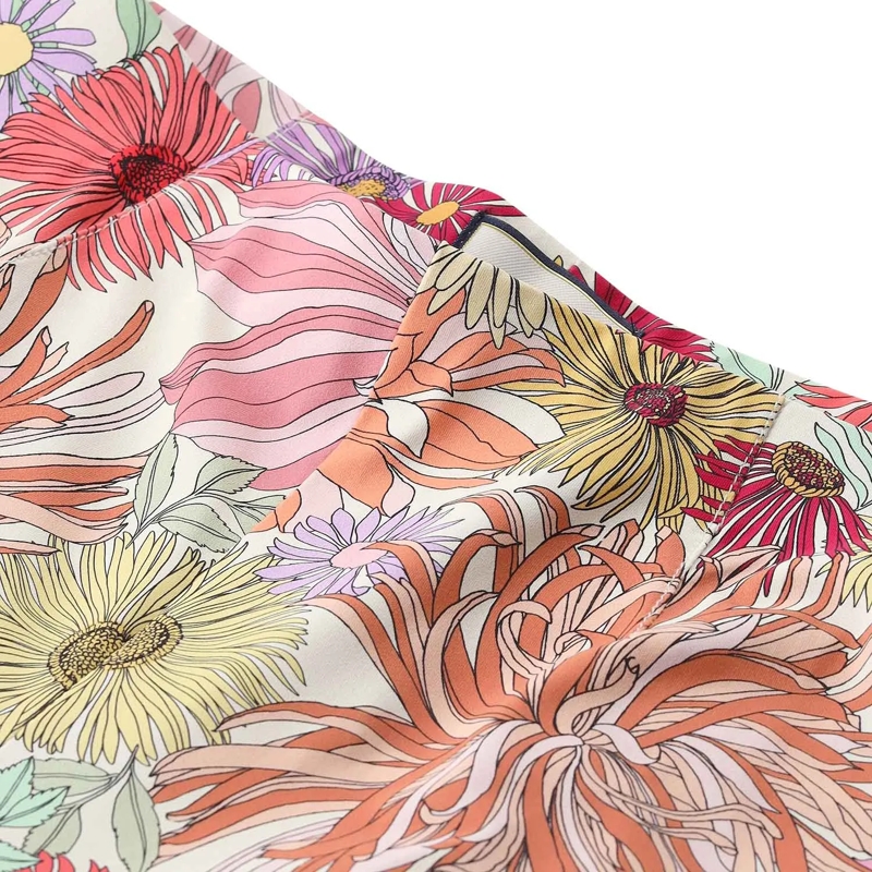 Seductive Pantalons décontractés Stoffhose Kimberly mit Blumenmuster mehrfarbig(Image 3)