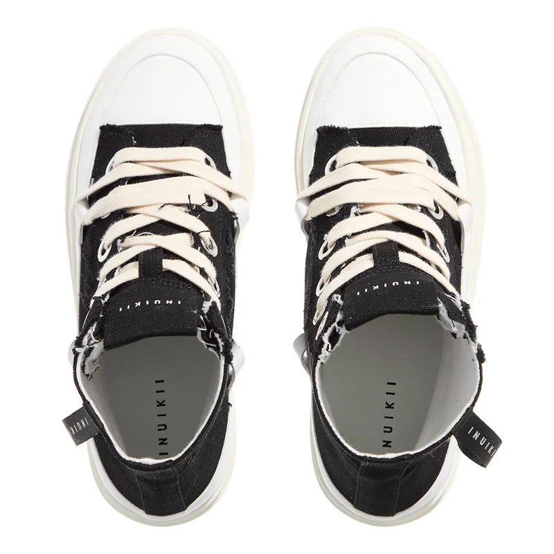 INUIKII High-top sneaker DISTRESSED MATILDA Black(Image 6)