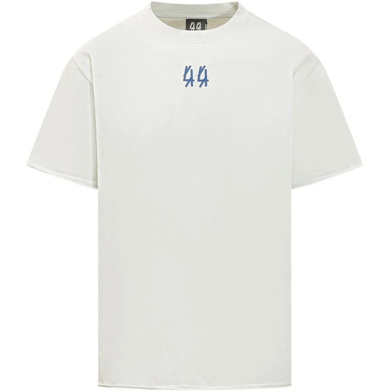 44 Label Group T-Shirt T-shirt con Logo Frontale weiß