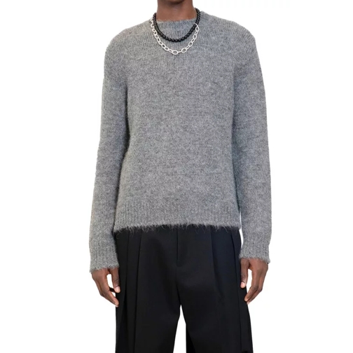 Jil Sander Alpaca Knitted Jumper Grey 