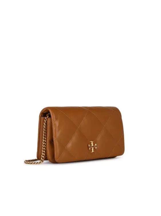 Tory Burch Portemonnaie - Kira%27 Brown Leather Wallet - Gr. unisize - in Braun - für Damen