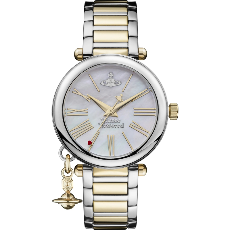 Vivienne Westwood Automatikuhr Mother Orb silber