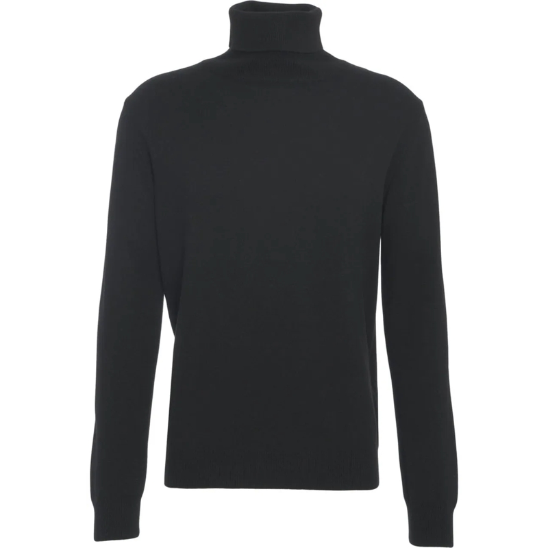 Dondup  Wool blend turtleneck sweater schwarz