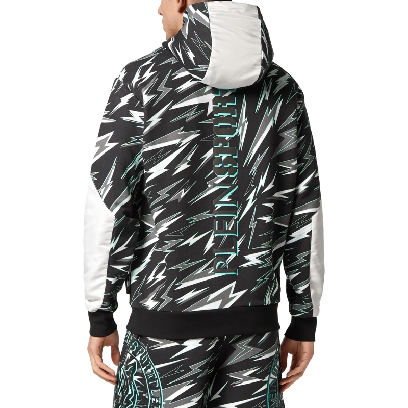 Plein Sport Top Sweatshirt Mit Kapuze Tiger schwarz(Image 2)