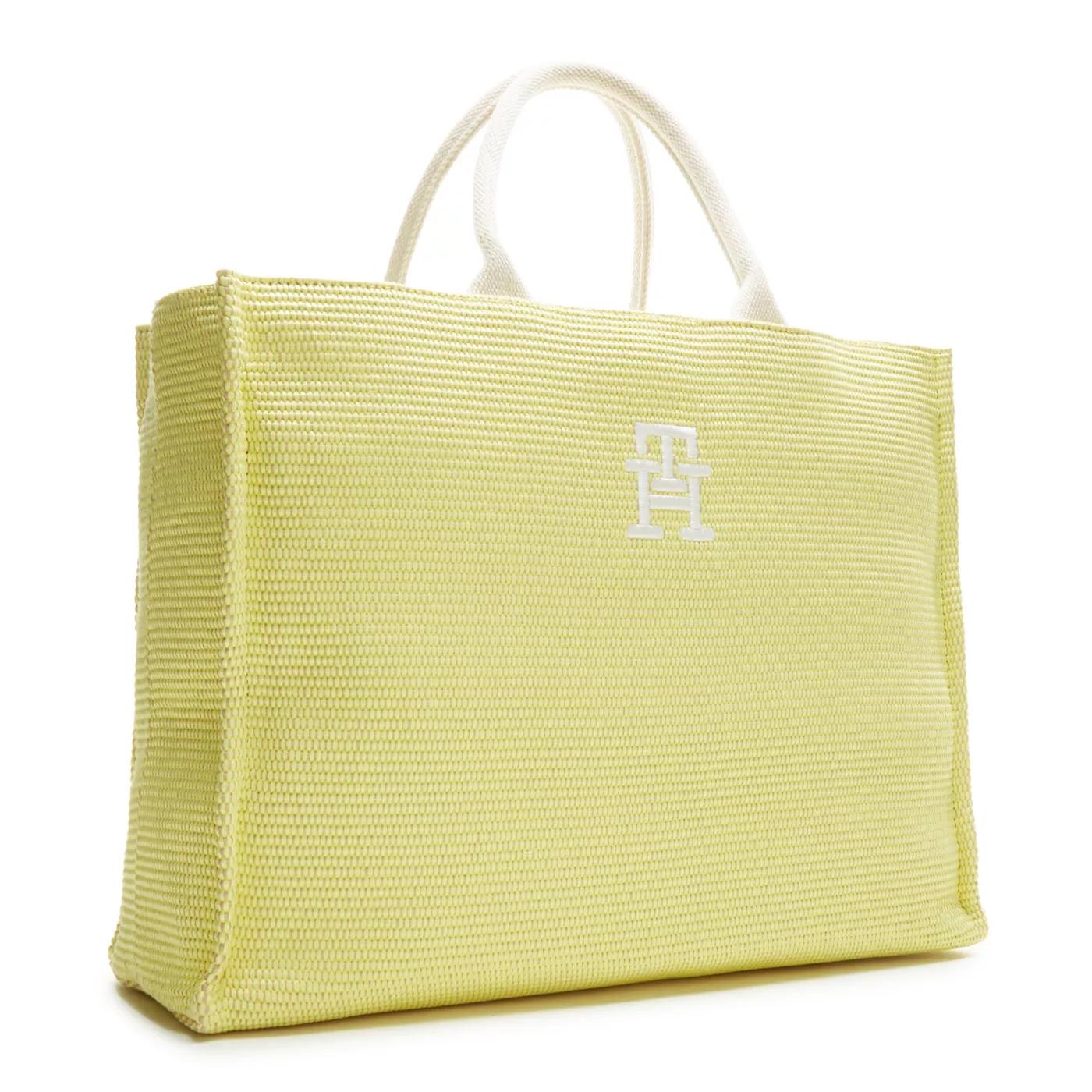 Tommy Hilfiger Shoppers Beach Shopper in geel