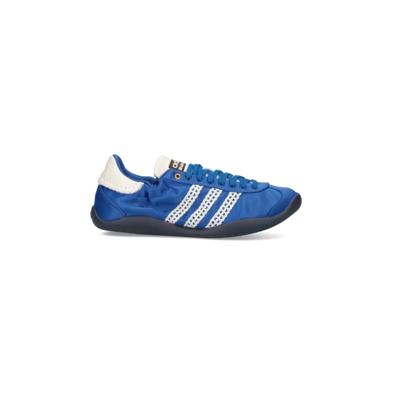 ADIDAS X WALES BONNER Lage-top sneaker "Kalintha" Sneakers, In Blue Fabric, Round Toe Blue