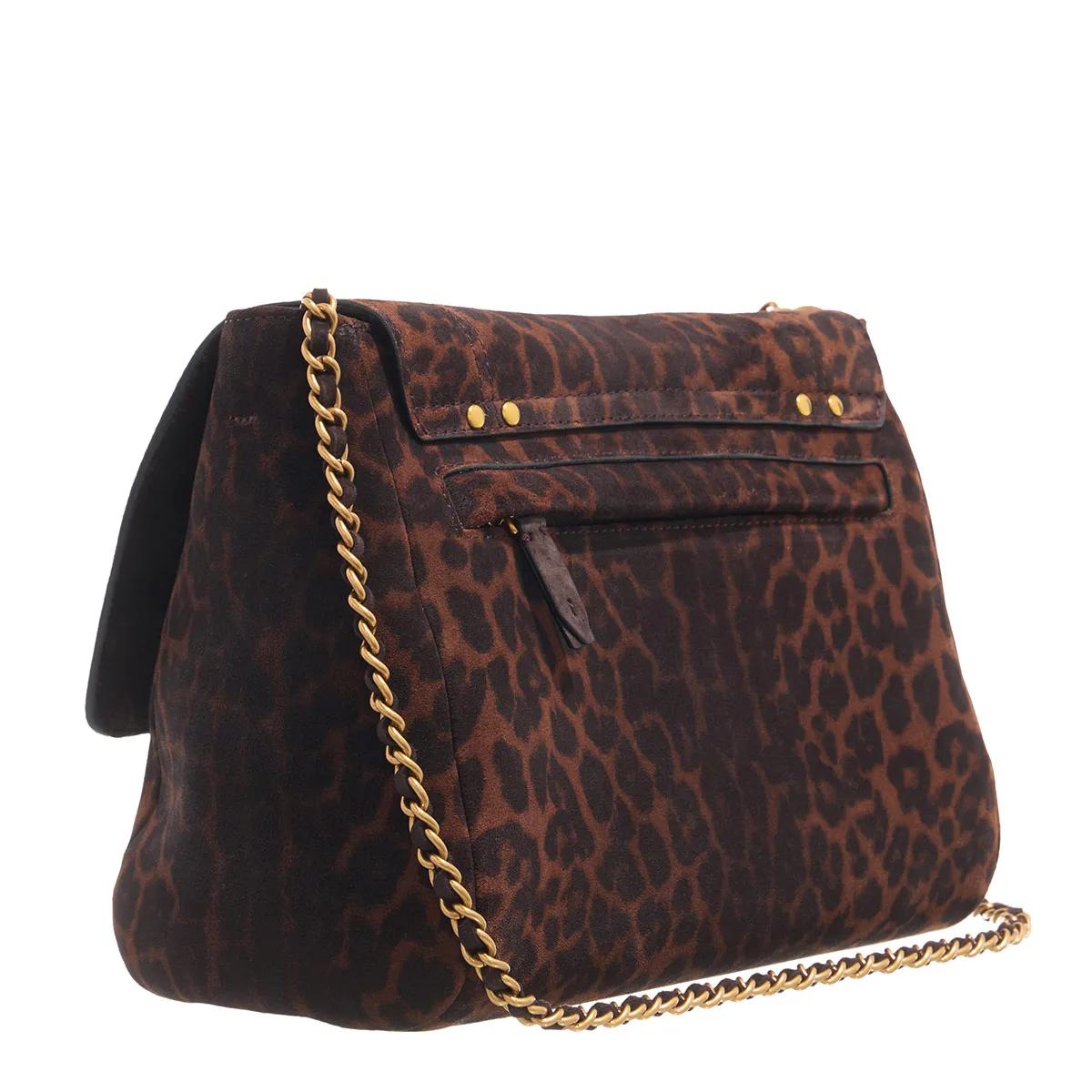Jerome Dreyfuss Crossbody bags Lulu M in luipaardprint