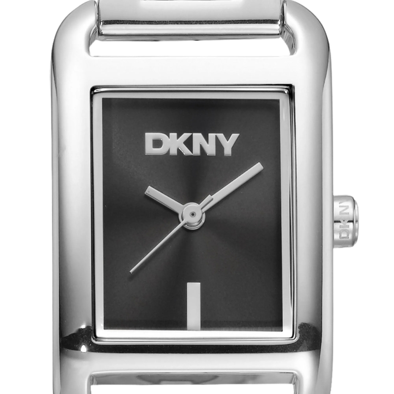 DKNY Quarzuhr Quarzuhr Open Link Square Watch silber(Image 4)