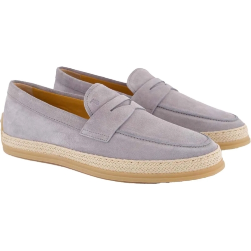 Tod's Mocassin Heren Gomma Rafia Mocassin Grijs grau (Image 8)