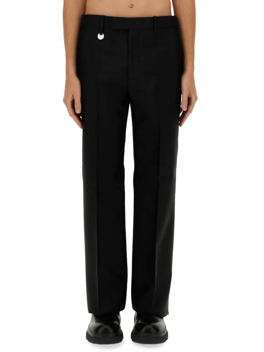 Thumbnail - Burberry - Straight-Leg Tailored Pants - Größe 46 - schwarz