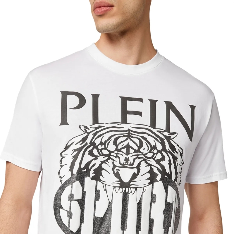 Plein Sport T-Shirt T-Shirt Tiger weiss(Image 3)