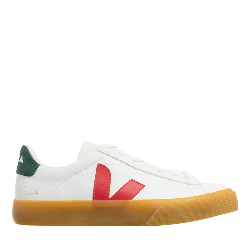Veja Low-Top-Sneaker Campo Extra White Pekin Poker