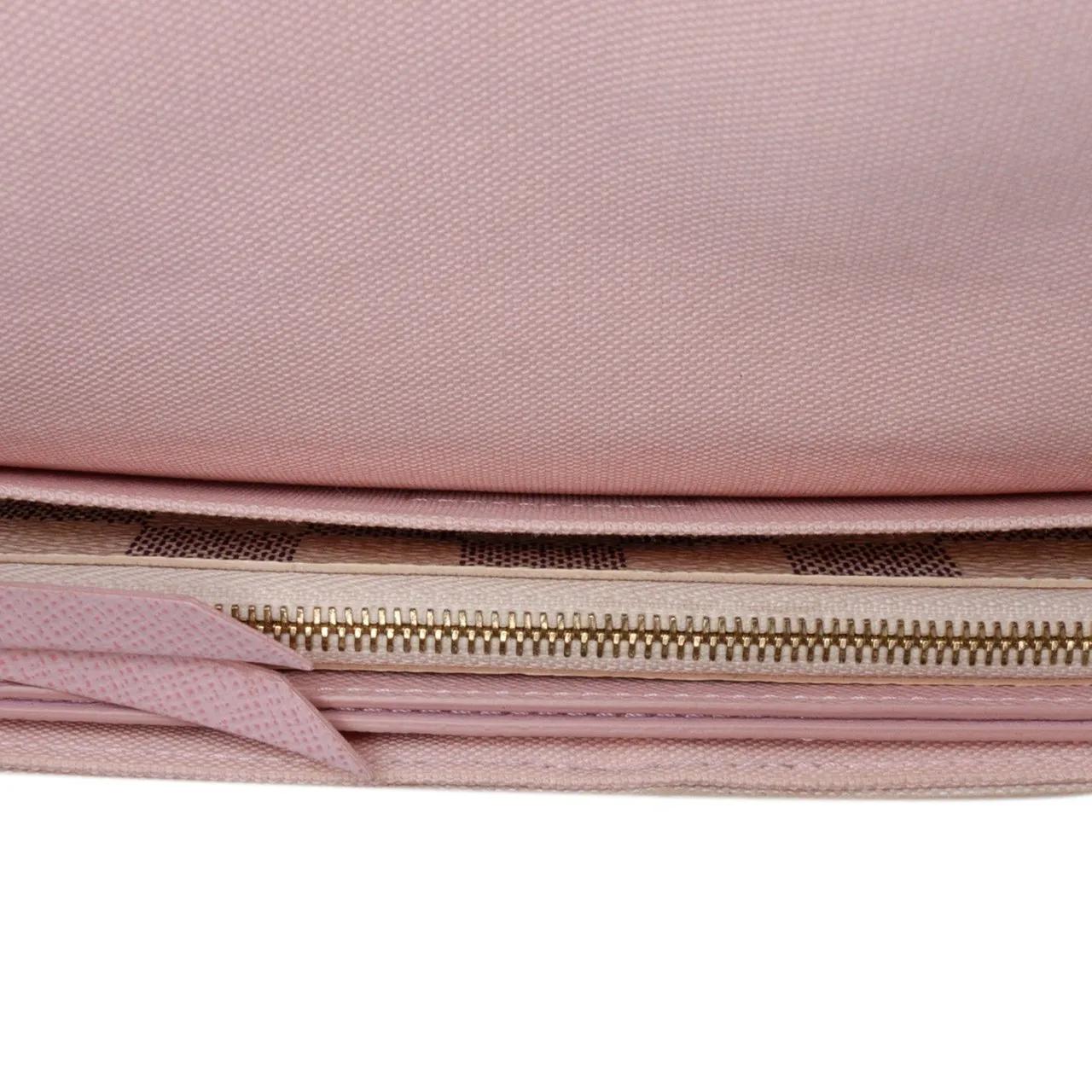 Thumbnail - Louis Vuitton Hobo Bags - Damier Azur Pochette Felicie - Gr. unisize - in Weiß - für Damen