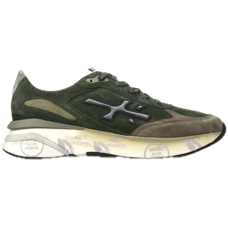 Premiata Low-Top-Sneaker Moerun 7777 Military Green grün