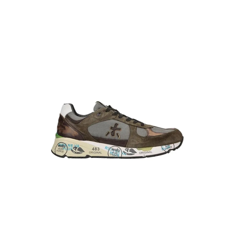 Premiata Sneaker basse Brown Lace-Up Sneakers Brown