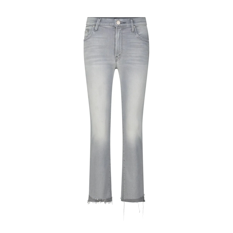 Mother Casual broeken 7/8-Jeans The Insider Crop Step Fray Grau