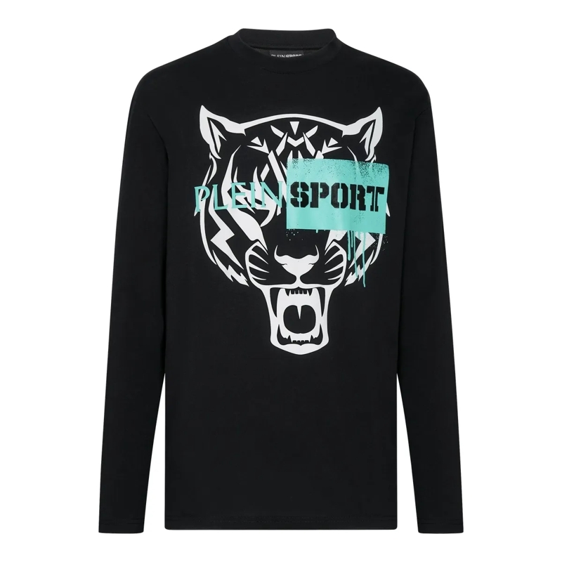 Plein Sport T-Shirt T-Shirt Tiger schwarz