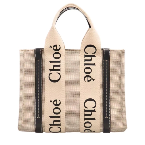 Chloé Woody Bag White Rymlig shoppingväska