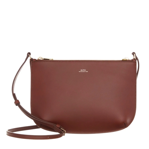 A.P.C. Crossbody Bag Sac Sarah Cad Hazelnut