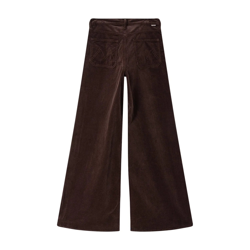Mother Jeans Cordhose Patch Pocket aus Baumwoll-Mix braun(Image 2)