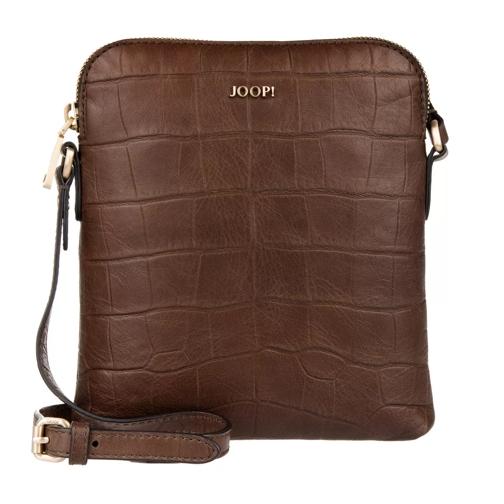 JOOP! Daphne Shoulderbag Small Croco Soft Brown Crossbody Bag