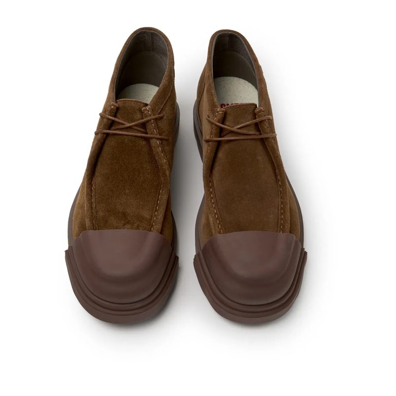 Camper Schnürstiefel - Ortholite® Innersohle für Polsterung und Atmungs mittel-braun(Image 5)