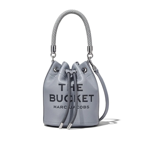 Marc Jacobs Bucket Bag Gray Leather Bucket Bag Grey