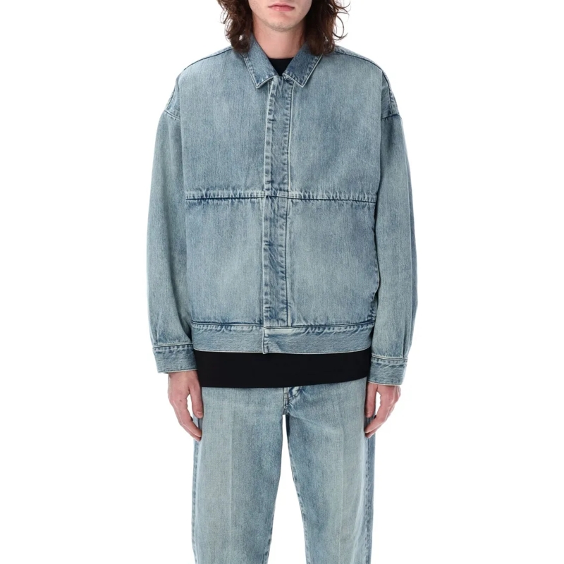 FEAR OF GOD Jeansjacke Denim Trucker Jacket Blue