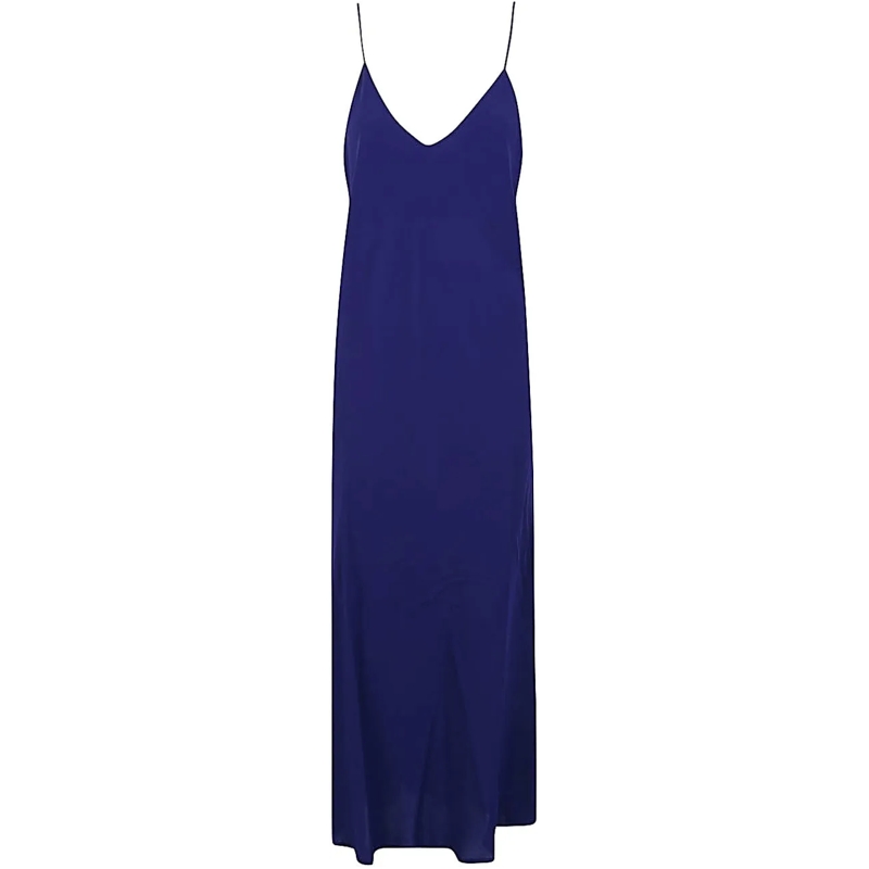Alberto Biani Robe longue Dresses Blue blau