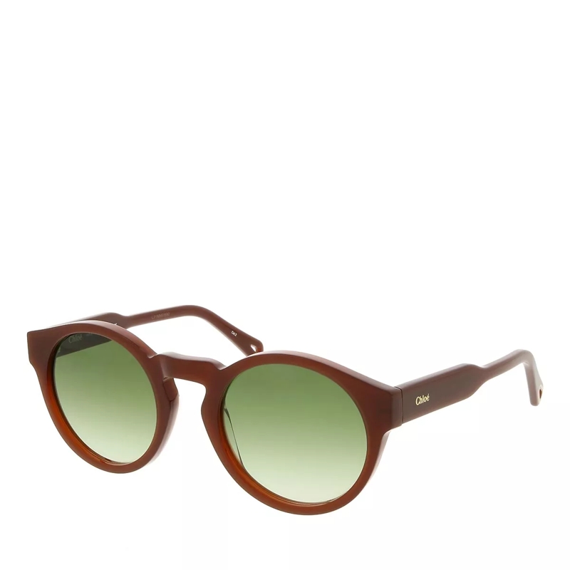 Chloé Sonnenbrille CH0158S BROWN-BROWN-GREEN