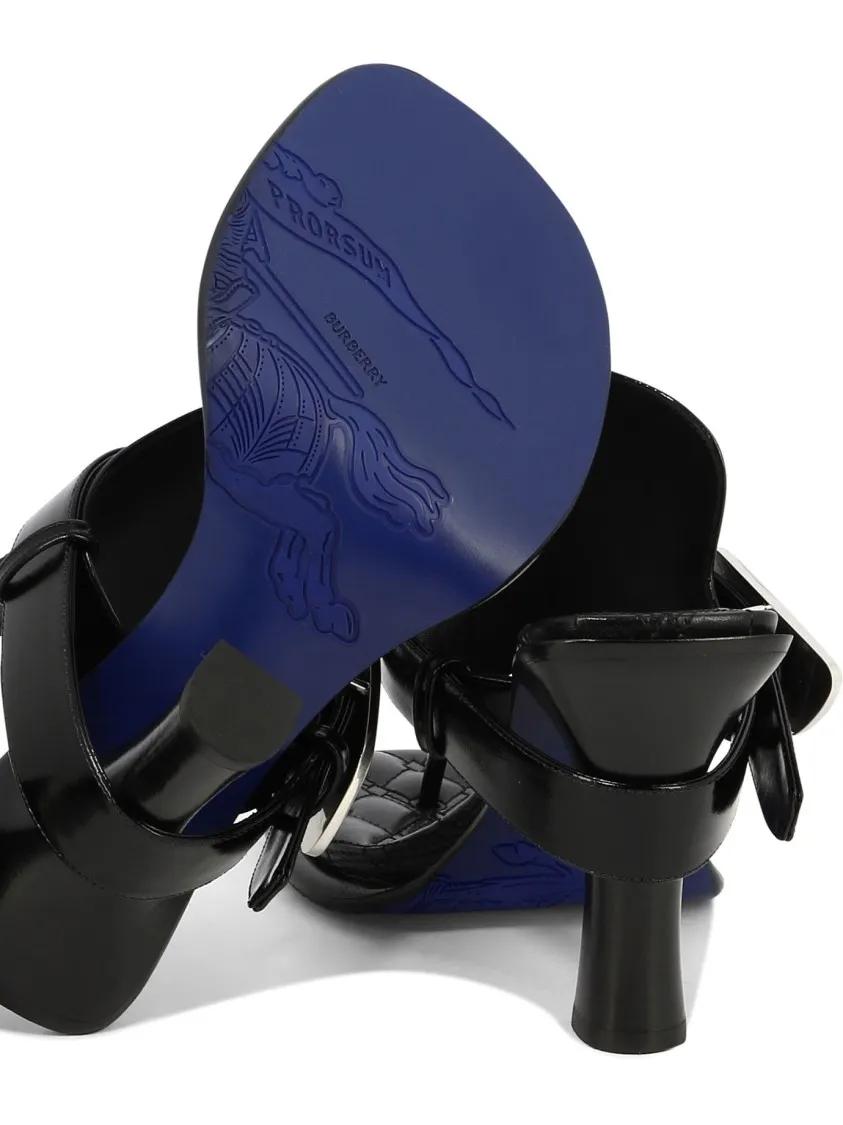 Thumbnail - Burberry Sandalen - "Bay" 105Mm Sandals - Gr. 37 (EU) - in Schwarz - für Damen